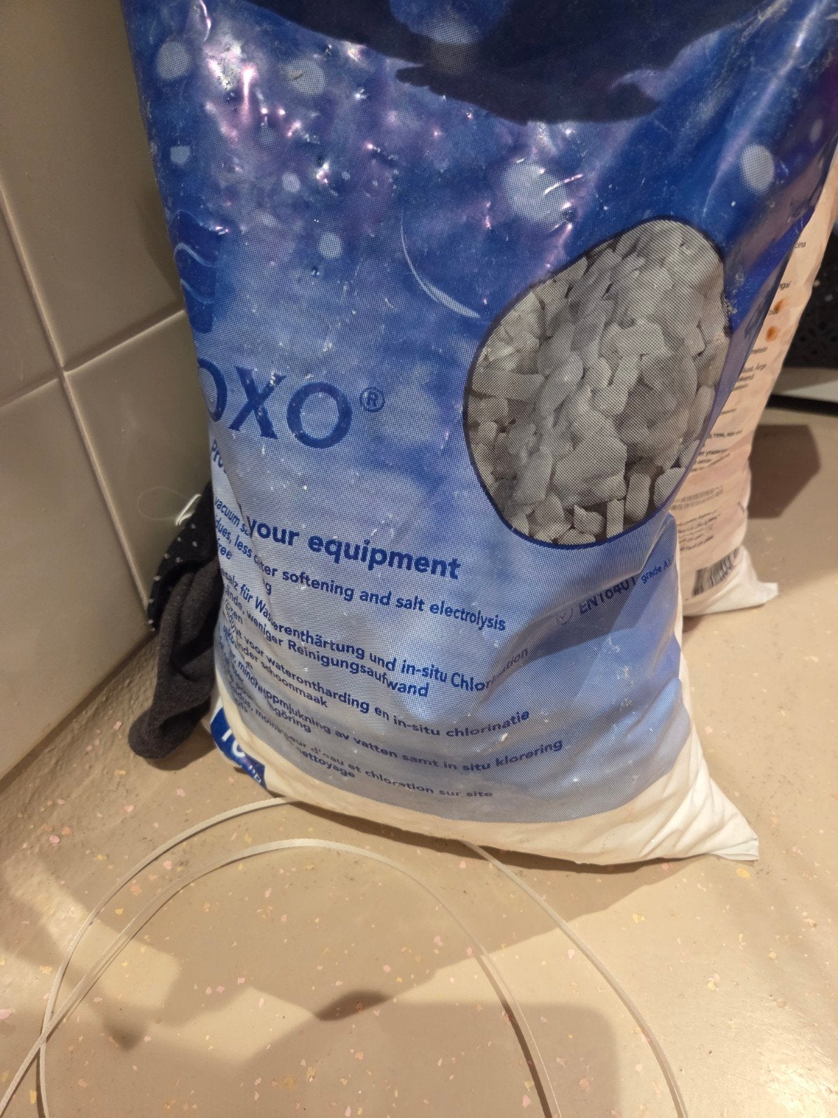 OXO Zout voor waterontharding en zout elektrolyse, Ophalen, Nieuw, Reinigingsmiddel