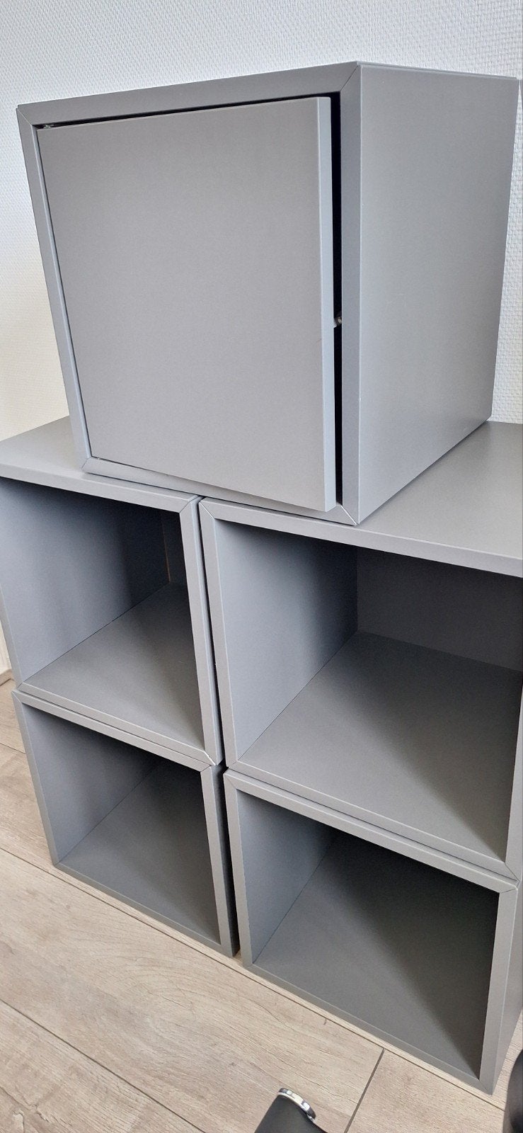 Ikea kastjes (EKET) 35x35x35 cm, Ophalen, 50 tot 100 cm, Zo goed als nieuw, Minder dan 100 cm