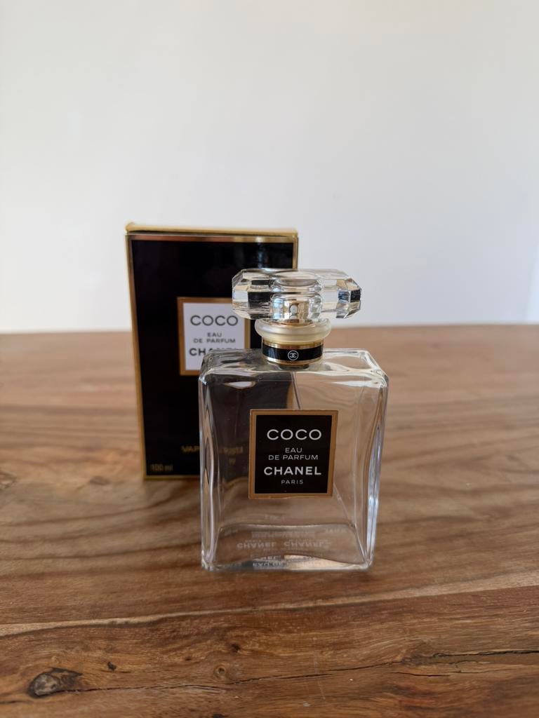 Lege Chanel Coco Eau de Parfum flacon 100 ml met doos, Ophalen of Verzenden, Zo goed als nieuw