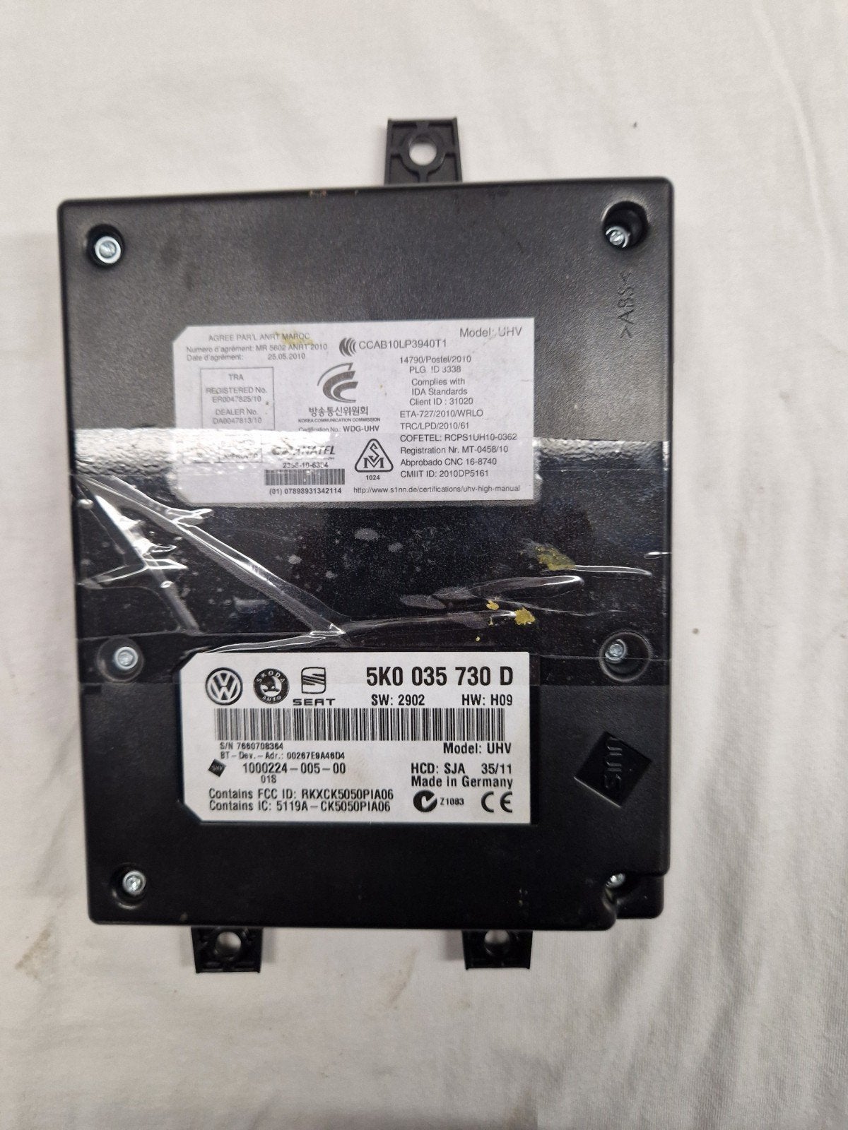 Bluetooth module 5K0 035 730 D  VW, Seat, Skoda, Ophalen of Verzenden, Seat