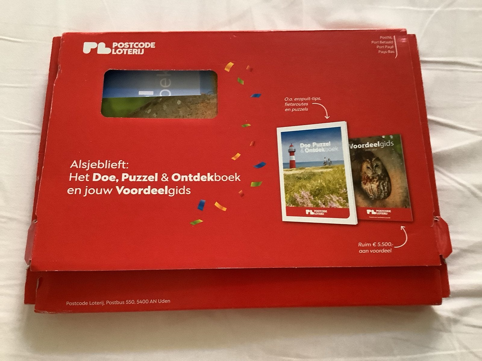 Postcode Loterij Doe, Puzzel & Ontdekboek + Voordeelgids, Overige merken, Budget, Europa, Nieuw