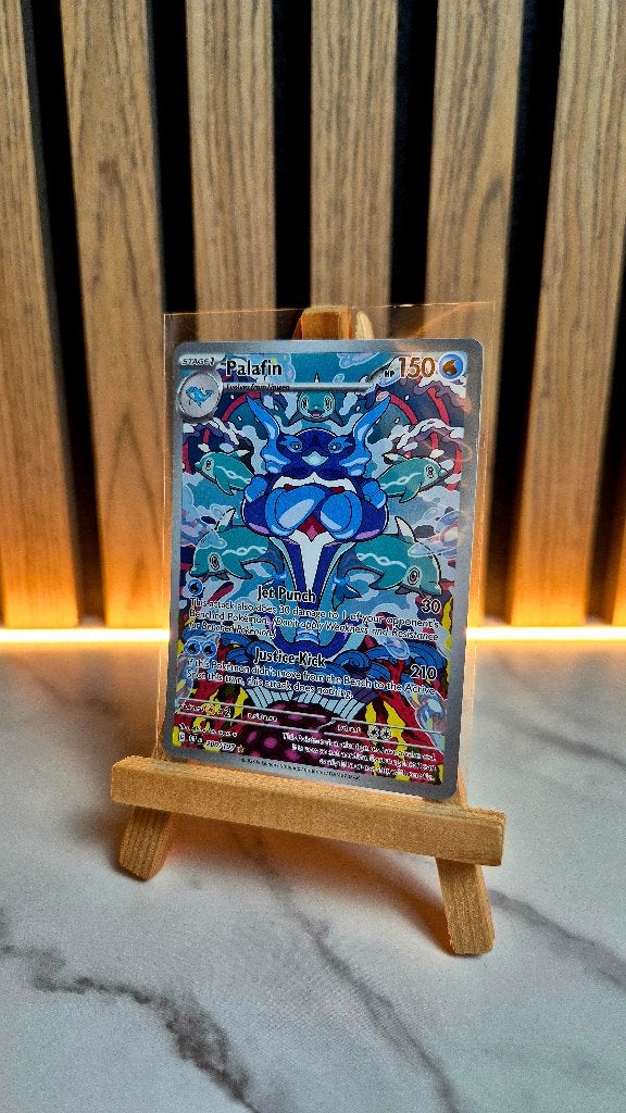 Palafin 200/197 - pokemon kaart, Ophalen of Verzenden, Nieuw, Losse kaart, Foil