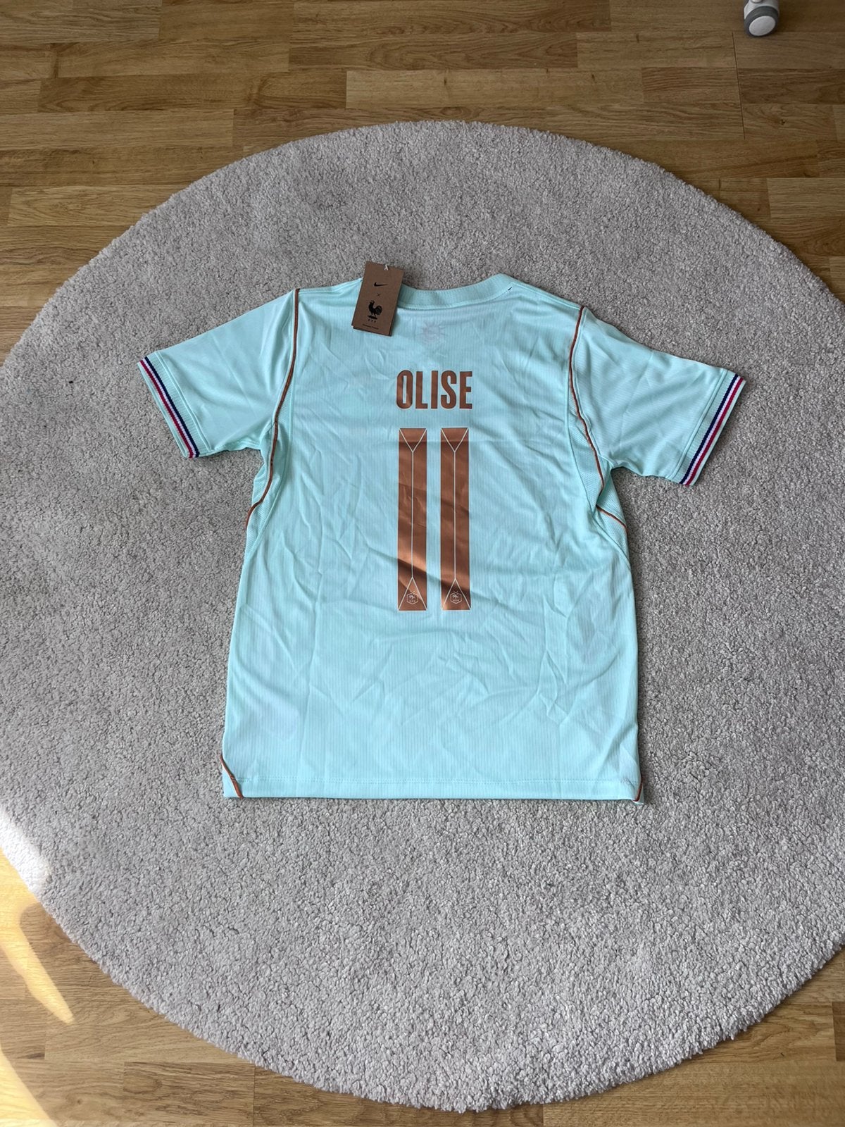 Michael Olise #11 Frankrijk Uitshirt - Maat M (Nieuw) ️, Ophalen of Verzenden, Zo goed als nieuw, Maat 48/50 (M), Blauw