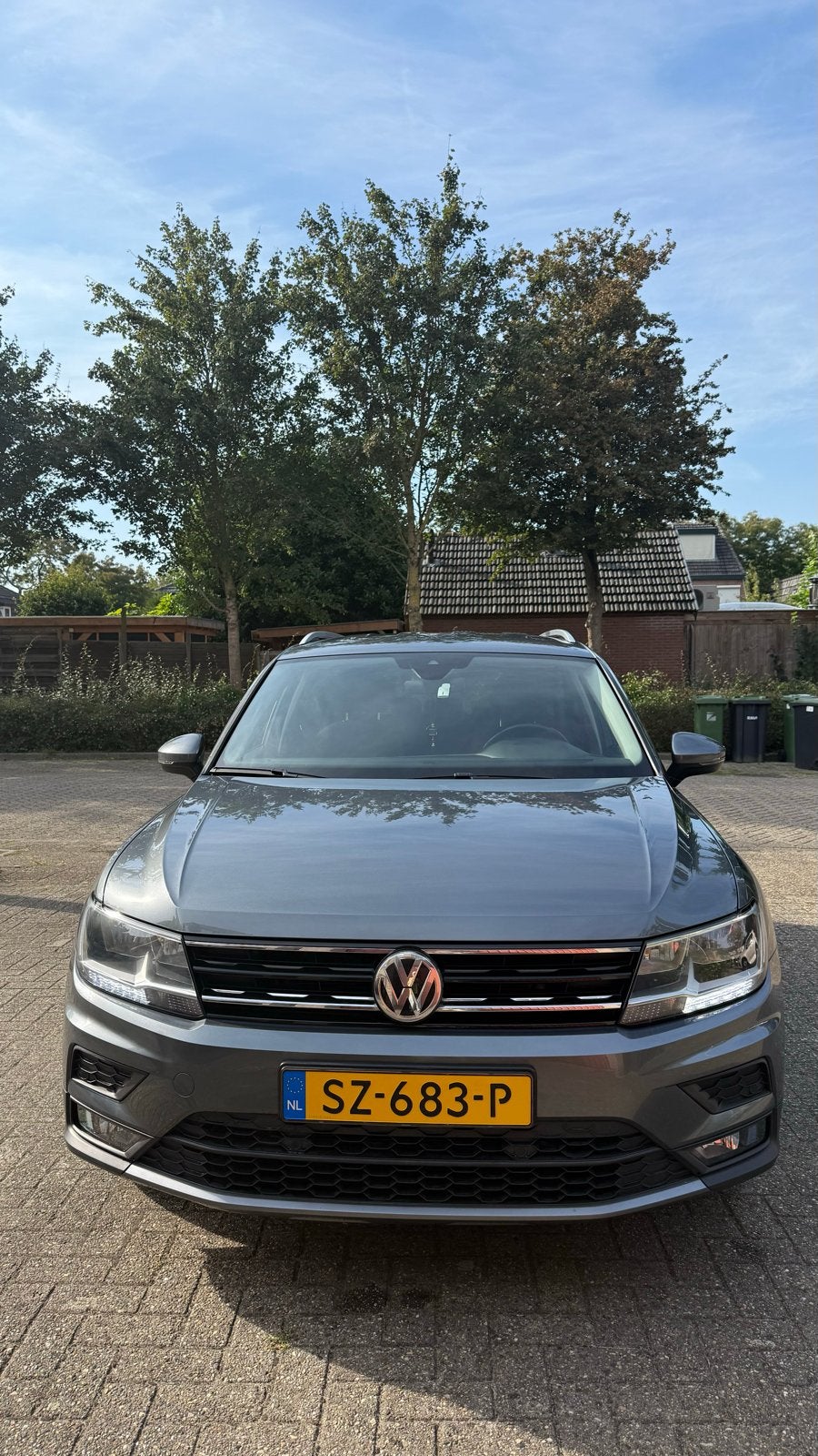 Volkswagen Tiguan 1.4 TSI 150pk 2018 Grijs, Auto's, Voorwielaandrijving, 1800 kg, 4 cilinders, 7 stoelen