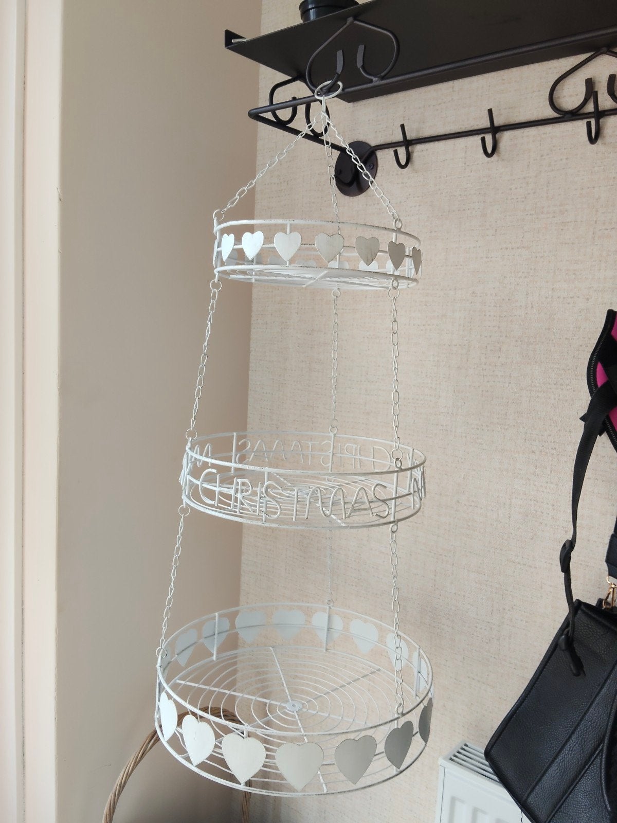 leuke hangende etagere, Huis en Inrichting, Ophalen of Verzenden, Zo goed als nieuw