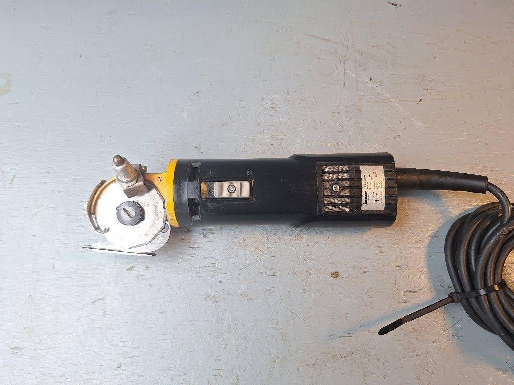 Janser elektrische textielsnijder, Ophalen of Verzenden, Gebruikt