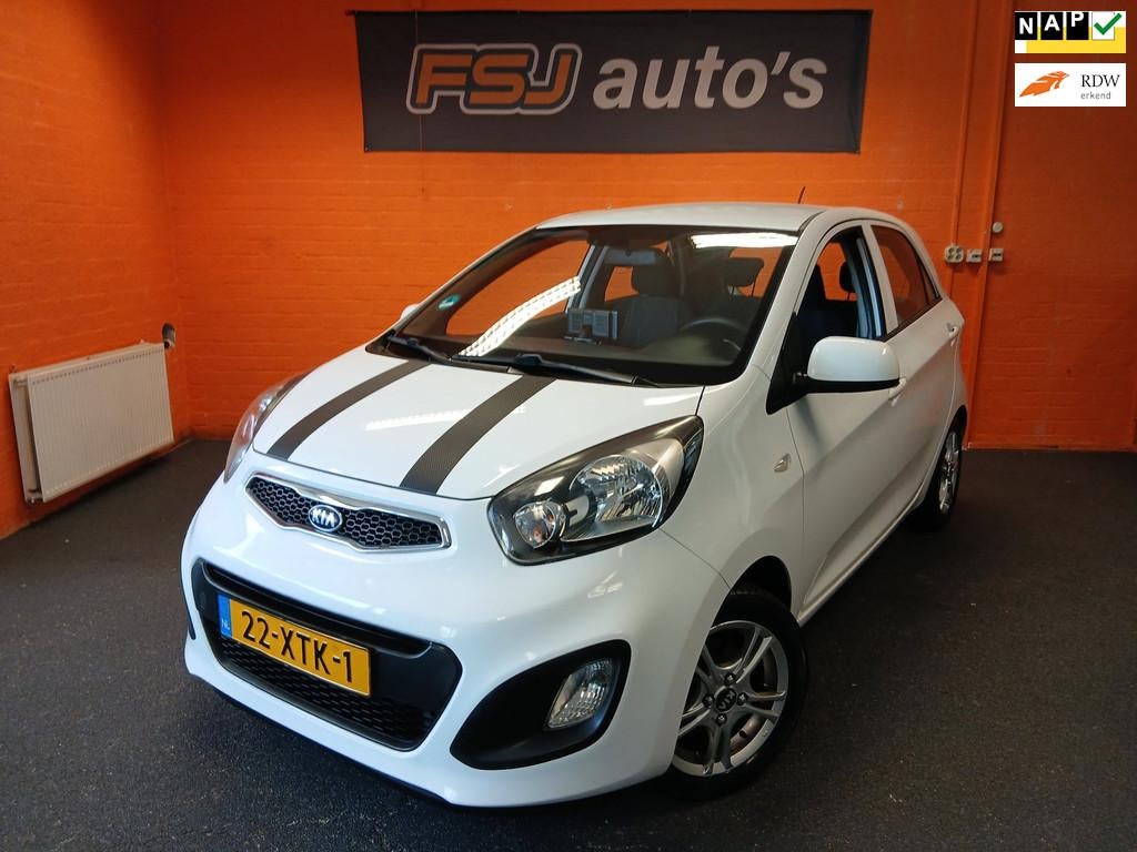 Kia Picanto 1.0 CVVT / 5 DEURS / SPORT / CARPLAY / AIRCO!, Voorwielaandrijving, Euro 5, Stof, Gebruikt