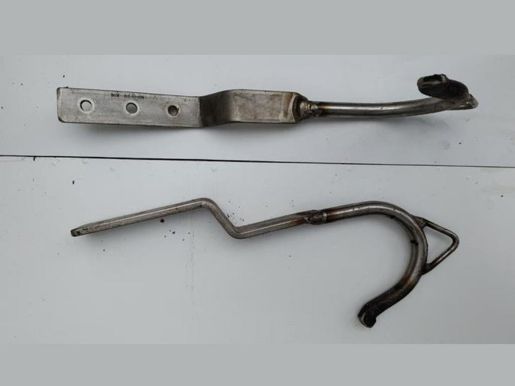 23x Ladderhaak / veiligheidshaak dak RVS, Ophalen, Gebruikt, Overige typen