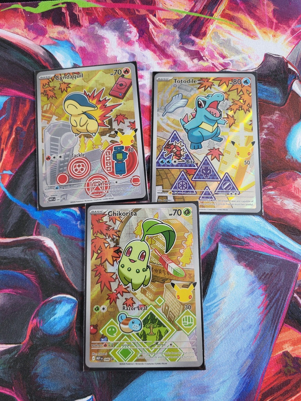 Cyndaquil, Totodile, Chikorita, Ophalen of Verzenden