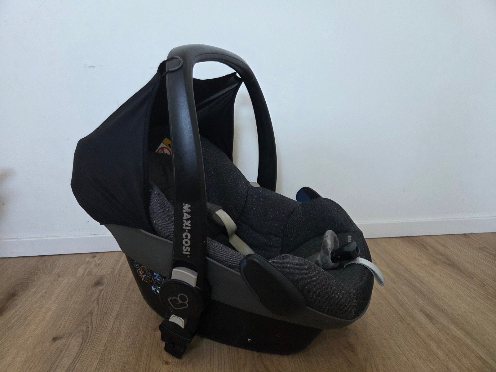 ALL IN ONE! Maxi-Cosi, bugaboo zitje & easy fix!, Ophalen, Gebruikt, Zijbescherming, Isofix