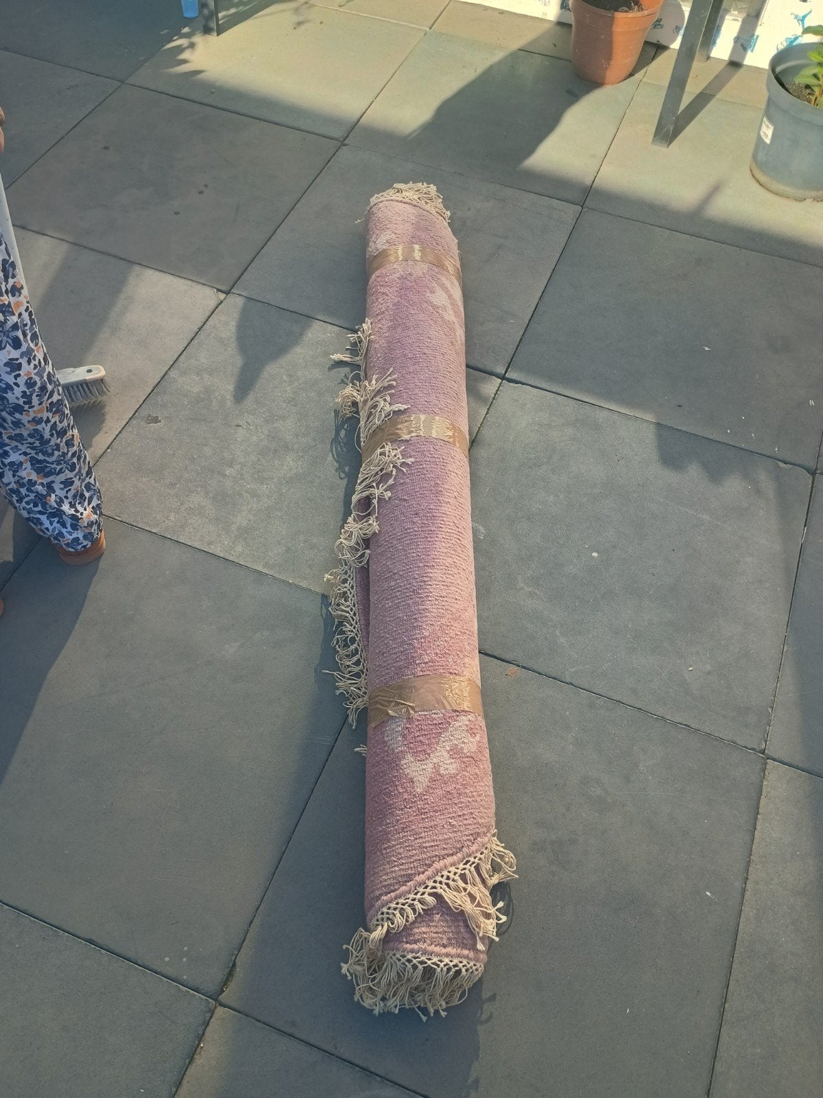 Foto 5 van vloerkleed wol rond
