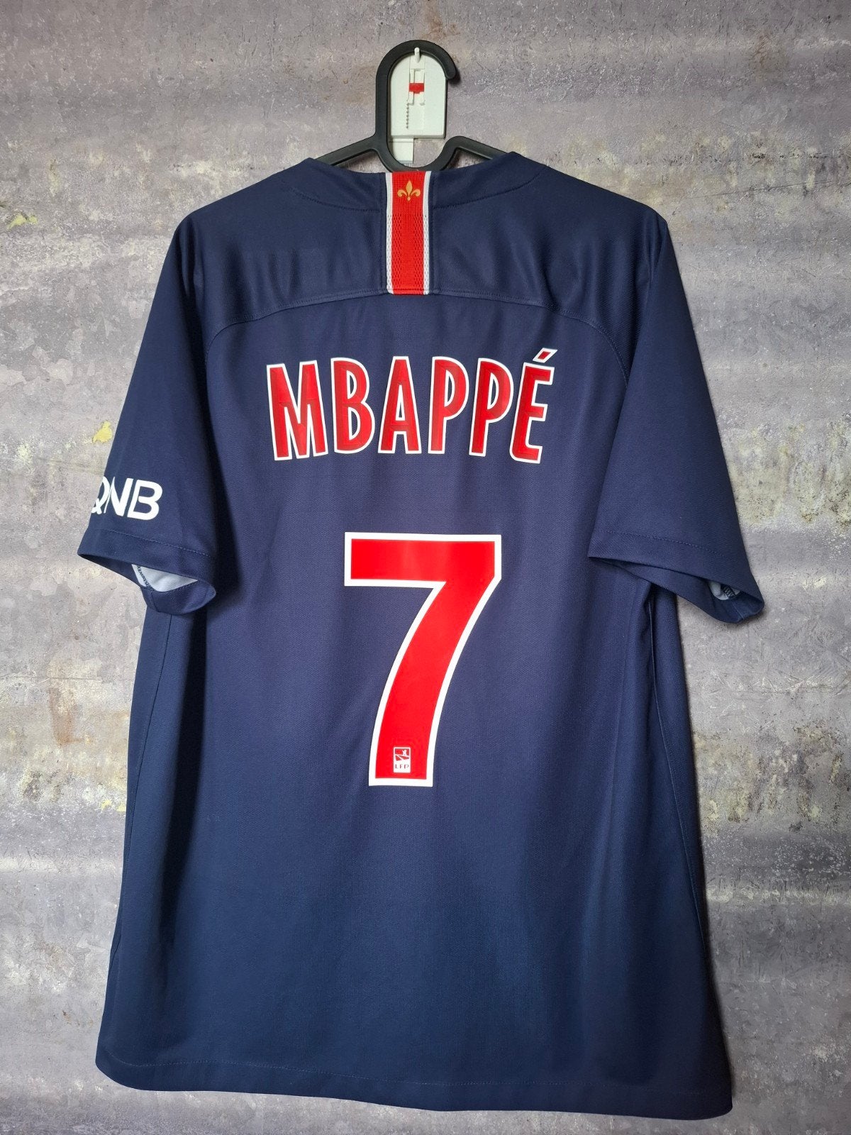 Paris saint germain psg 2018/2019 thuisshirt Kylian Mbappe, Ophalen of Verzenden, Zo goed als nieuw, Buitenlandse clubs, Shirt
