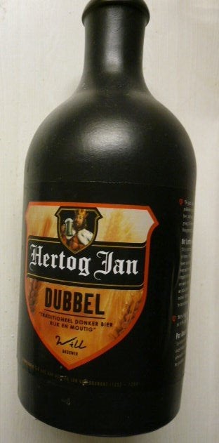 Hertog Jan Dubbel kruik, leeg HJ, Ophalen of Verzenden, Zo goed als nieuw, Flesje(s), Hertog Jan
