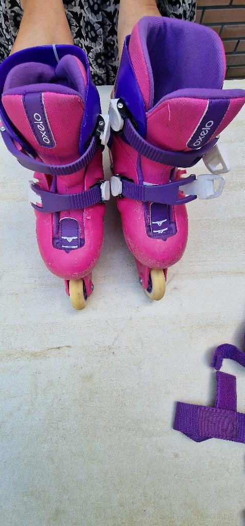 Decathlon Oxelo Play 3 Kids Inline Skates, Overige merken, Gebruikt, Ophalen of Verzenden, Inline skates 4 wielen