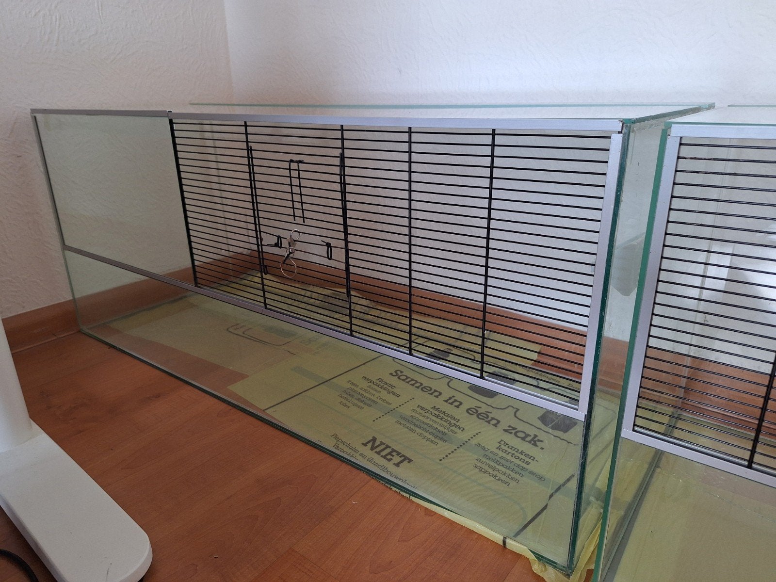 Terrarium voor knaagdieren 100 x 37,5 x 42,5, Dieren en Toebehoren, Knaagdieren en Konijnen | Hokken en Kooien, Ophalen, 75 tot 110 cm
