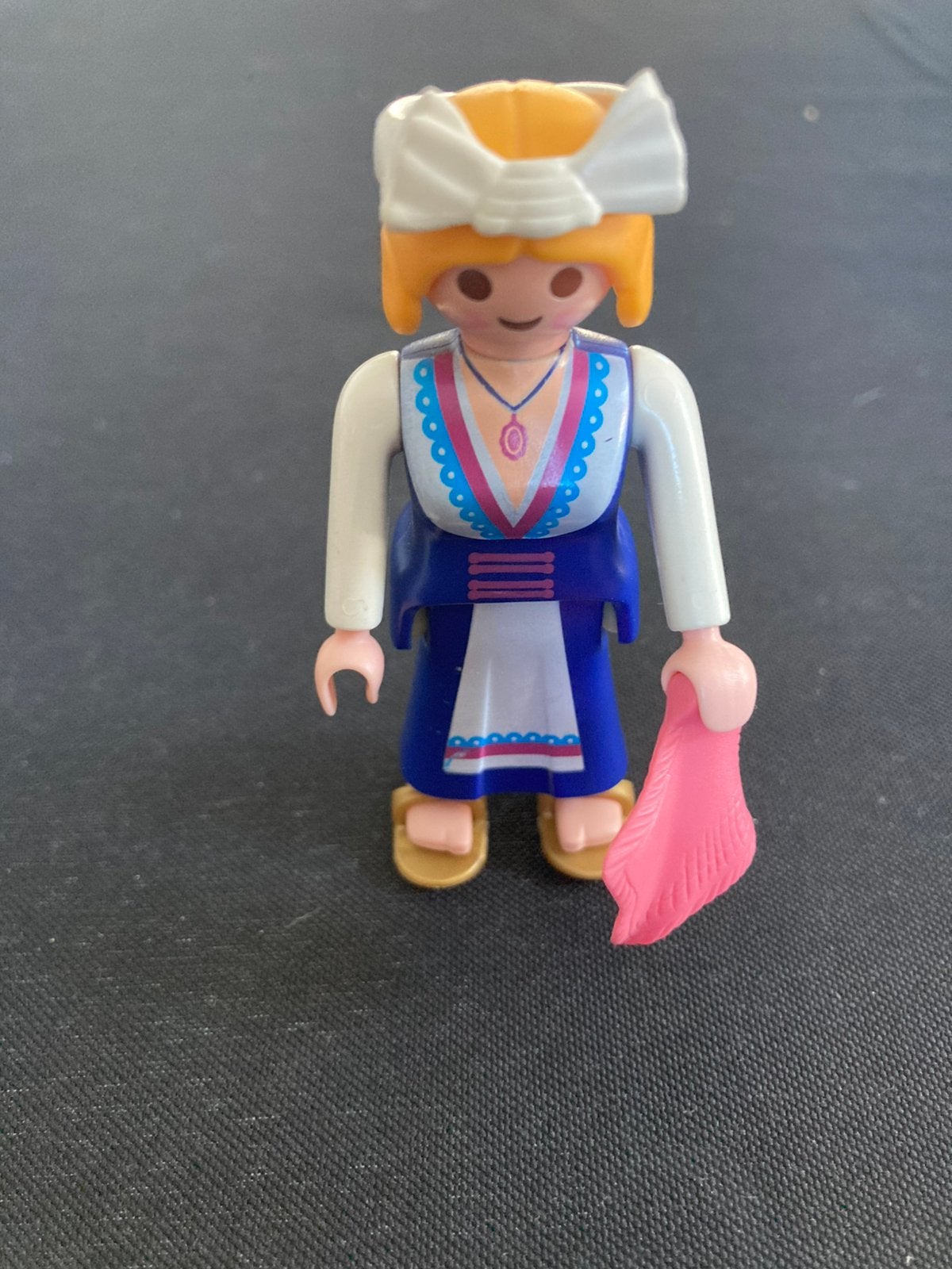 Playmobil vrouw met poetslap., Ophalen of Verzenden, Zo goed als nieuw