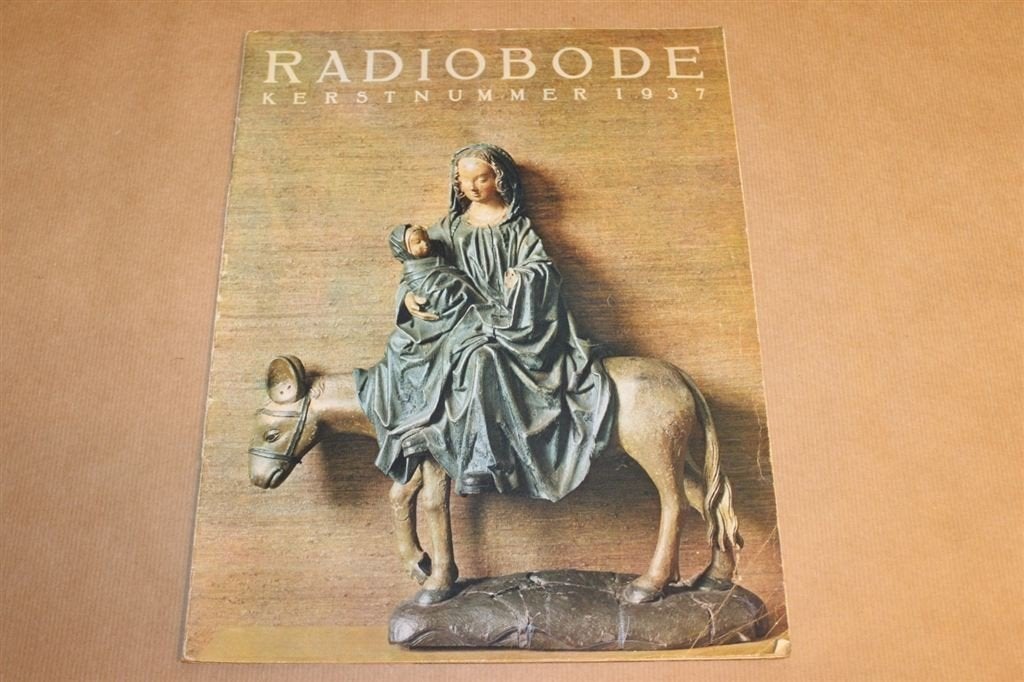 Radiobode Kerstnummer 1937 !!, Ophalen of Verzenden, Zo goed als nieuw
