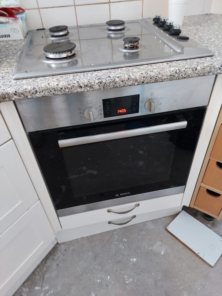 Oven, Ophalen, Gebruikt, Minder dan 45 cm