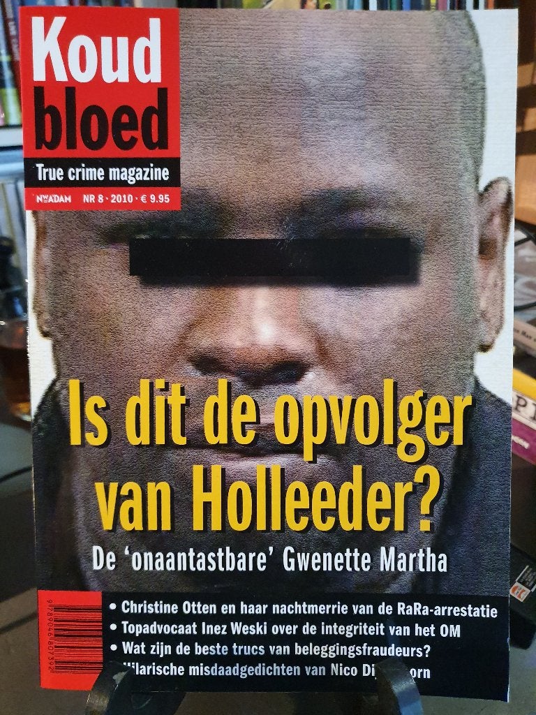 Koud Bloed true crime magazine nr.8, Ophalen