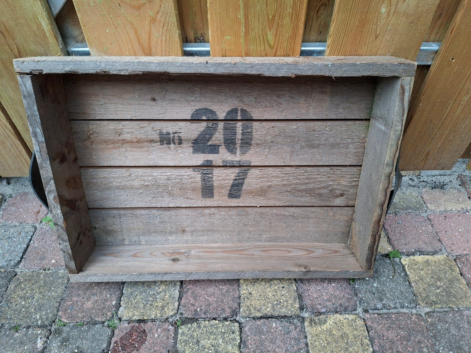 Massief houten (tuin) dienblad, Ophalen, Minder dan 50 cm, 50 tot 100 cm, Grenenhout