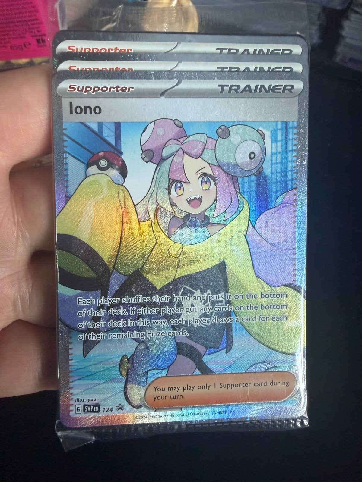 Sealed Iono Promo Set (4 iono Kaarten in 1 Seal), Ophalen of Verzenden, Nieuw, Meerdere kaarten, Foil
