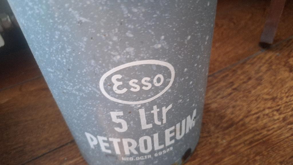 esso petrolieum blik emaille, Ophalen of Verzenden, Gebruikt, Overige