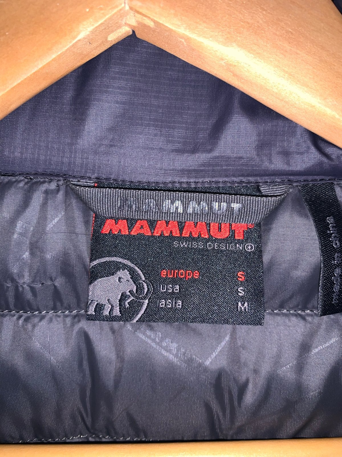 Mammut donsjas heren - Zo goed als nieuw maat S, Ophalen of Verzenden, Zo goed als nieuw, Maat 46 (S) of kleiner, Grijs