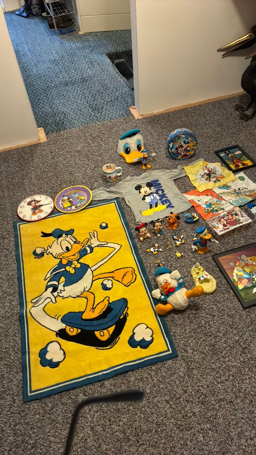 Disney figuren, Ophalen of Verzenden, Mickey Mouse, Zo goed als nieuw, Servies