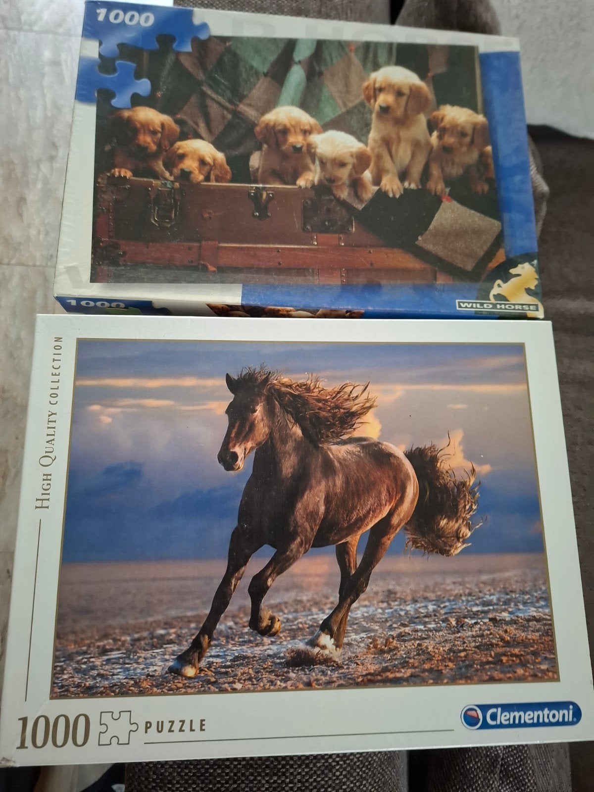 gratis 2 puzzels, Ophalen, 500 t/m 1500 stukjes