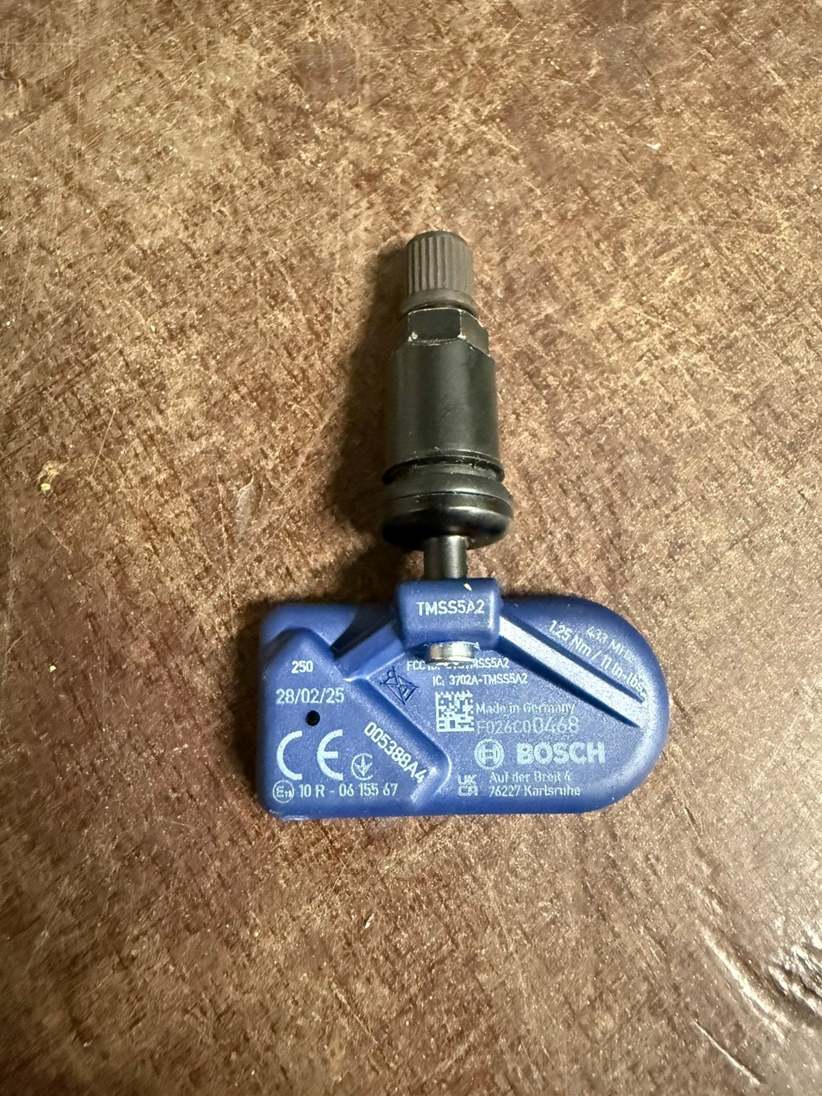 TPMS sensor, Ophalen, Zo goed als nieuw