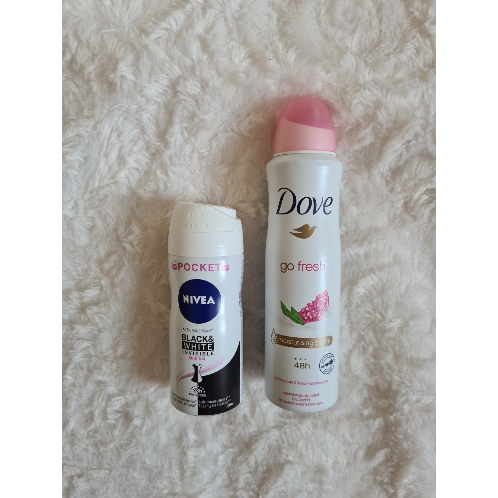 Black & White deo van Nivea & Go Fresh deo van Dove, Sieraden, Tassen en Uiterlijk, Uiterlijk | Lichaamsverzorging, Nieuw, Deodorant of Bodyspray