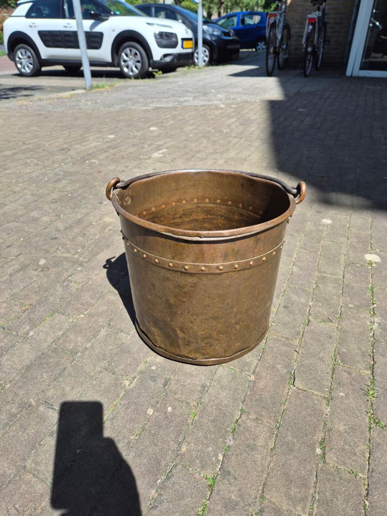Koperen melkemmer uit Friesland uit begin vorige eeuw, Antiek en Kunst, Antiek | Koper en Brons, Ophalen, Koper