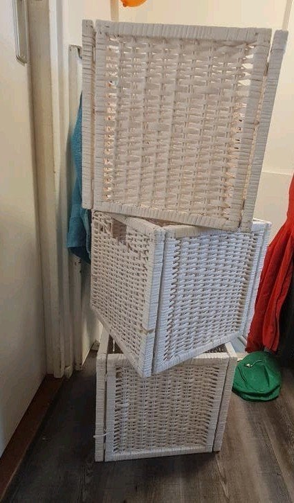 BRANÄS rotan mand ikea wit
Mand, rotan, 32x34x32 cm, Ophalen