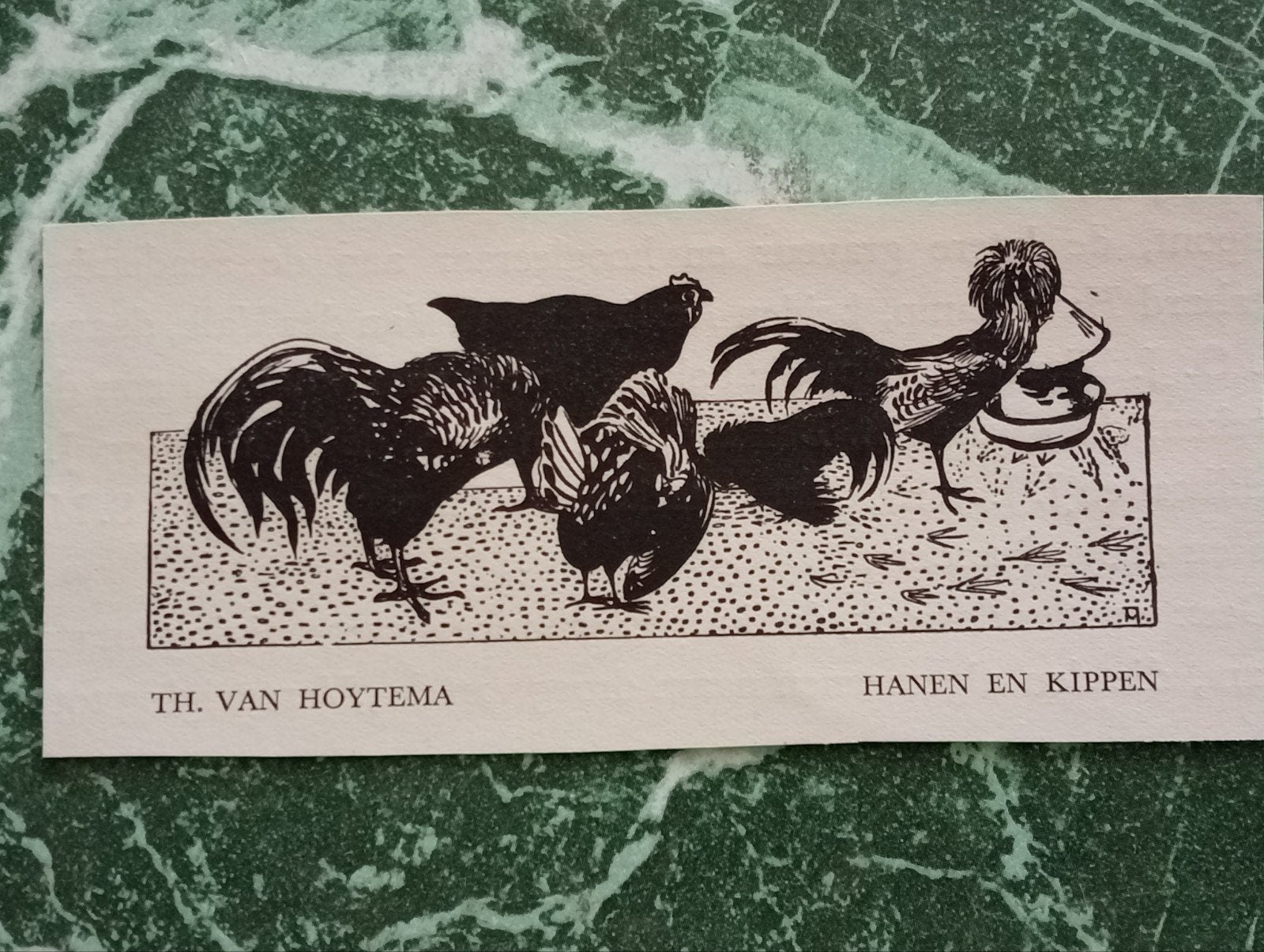 Theo van Hoytema Hanen en Kippen, Ophalen of Verzenden