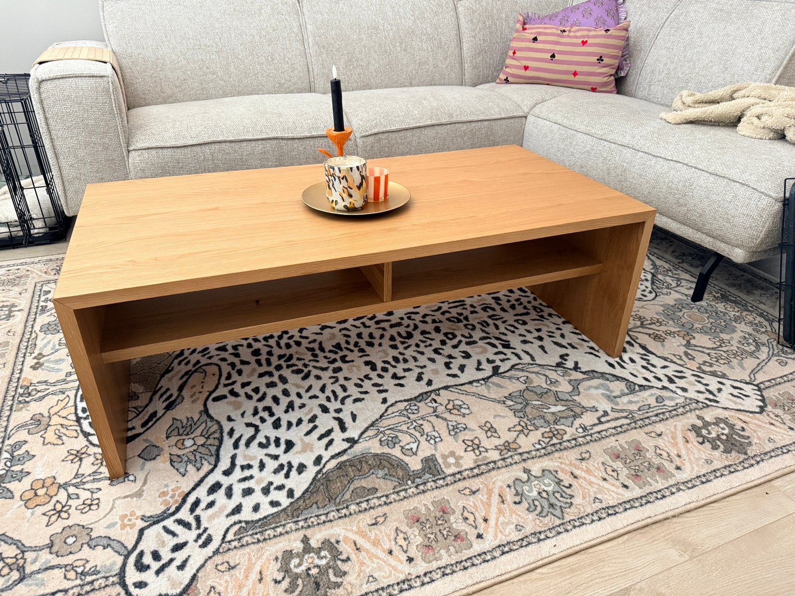 Salontafel, Doe-het-zelf en Verbouw, Hout en Planken, Ophalen, Minder dan 25 mm, Zo goed als nieuw, Plank