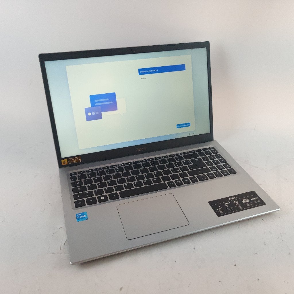 Acer Aspire 3 A315-58 Laptop || Nu voor maar € 249.99, Gebruikt, 15 inch, Ophalen of Verzenden, X
