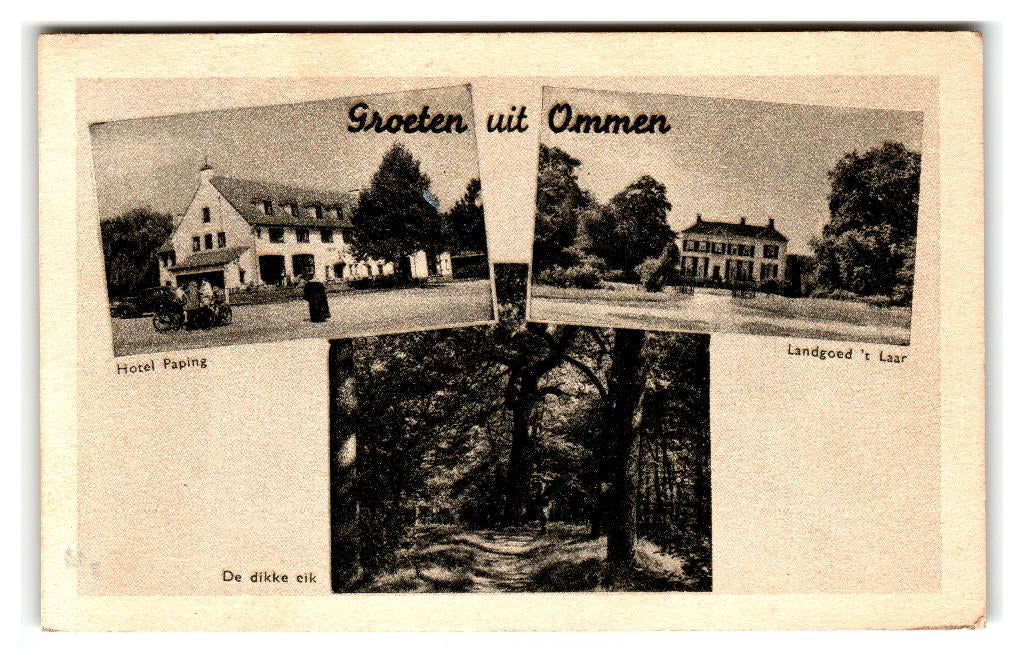 Ommen, Groeten uit Ommen, Verzenden, 1940 tot 1960, Gelopen, Overijssel