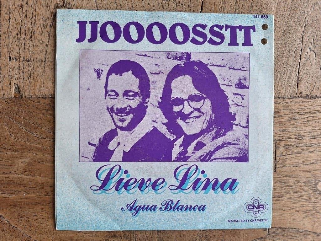 Jjoooosstt,Lieve Lina,141.659,1980,Schlager ,piraat, 7 inch, Ophalen of Verzenden, Nederlandstalig, Fotohoes
