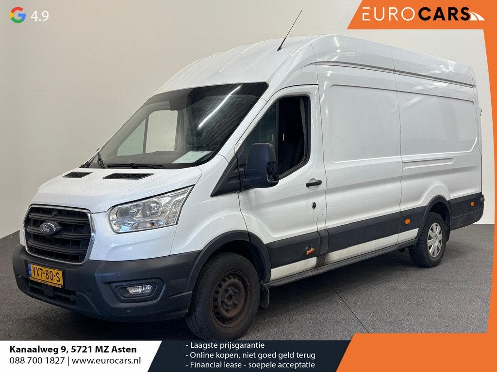 Ford Transit 350 2.0 TDCI L3H2 Trend RWD, 4 cilinders, 129 pk, Wit, 14 km/l