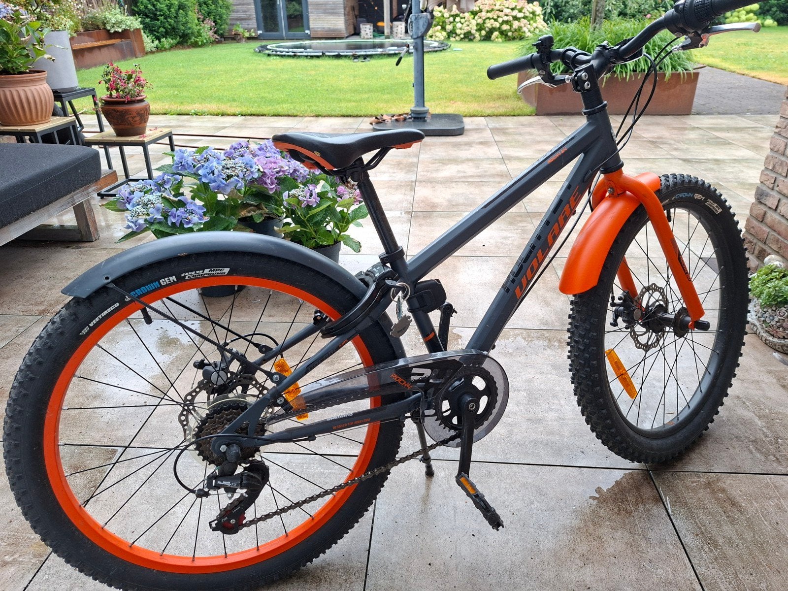 Volare rock kinderfiets 24 inch met 5 versnellingen, Fietsen en Brommers, Fietsen | Kinderfietsjes, 20 inch of meer, Gebruikt