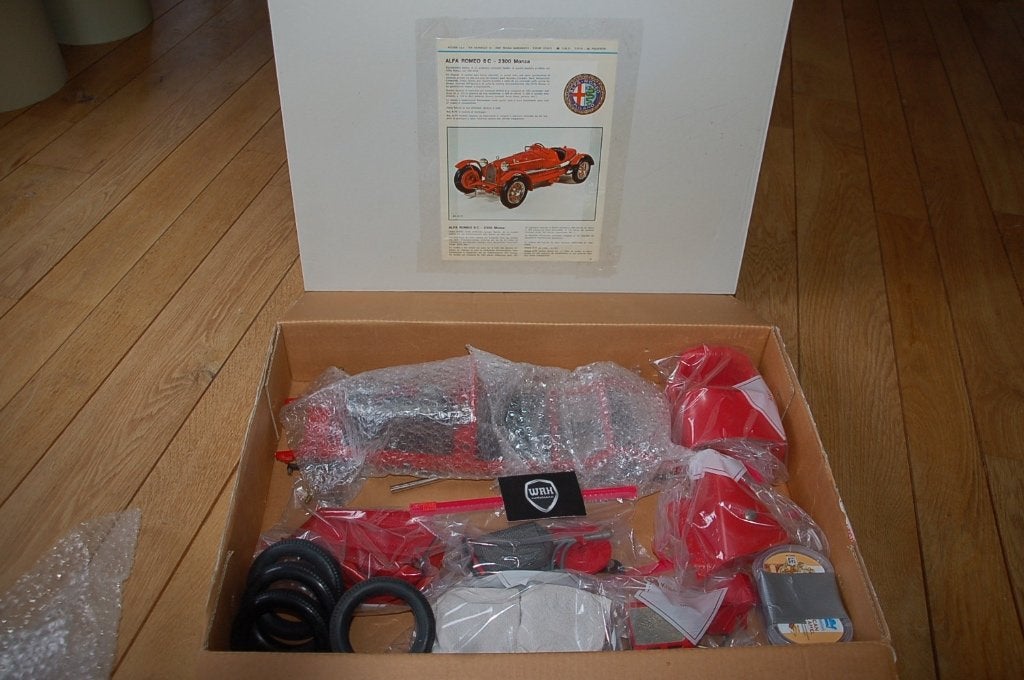 1:8 ALFA ROMEO MONZA POCHER zie info WRH, Hobby en Vrije tijd, Modelauto's | 1:5 tot 1:12, Verzenden, Gebruikt, 1:5 t/m 1:8, Auto