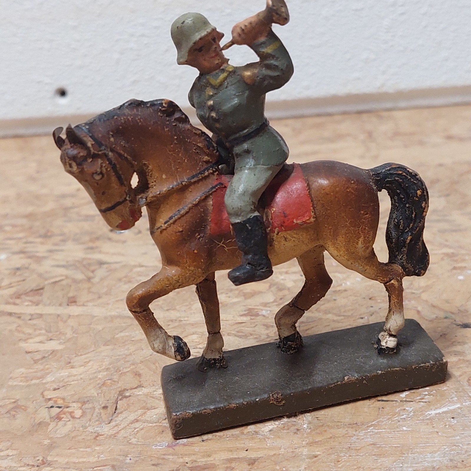 lineol  ruiter te paard, Antiek en Kunst, Ophalen of Verzenden