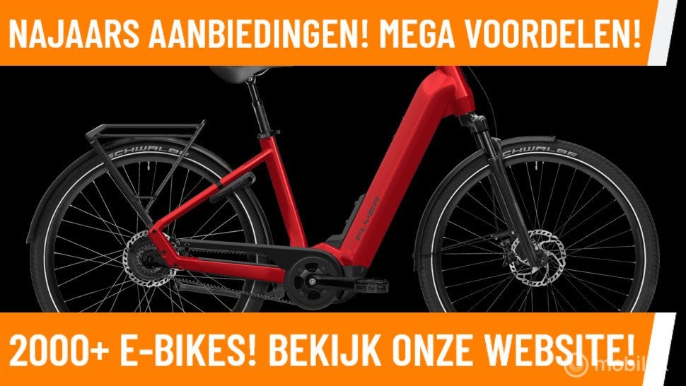 Flyer Upstreet 7.43 ebike met midden motor van 5999 nu 2749!, Nieuw, 50 km per accu of meer, Overige merken