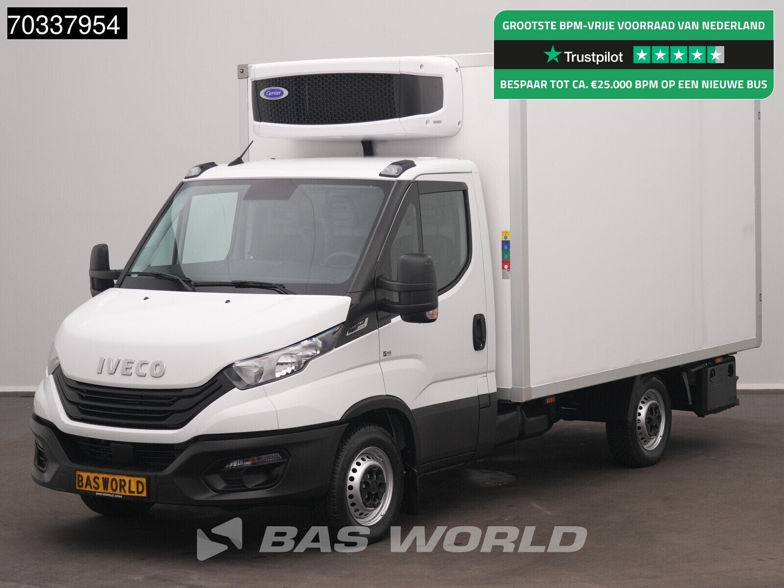 Iveco Daily 35S16 Automaat Koel/Vrieswagen Carrier Xarios 5, Auto's, Automaat, Stof, Gebruikt, Euro 6