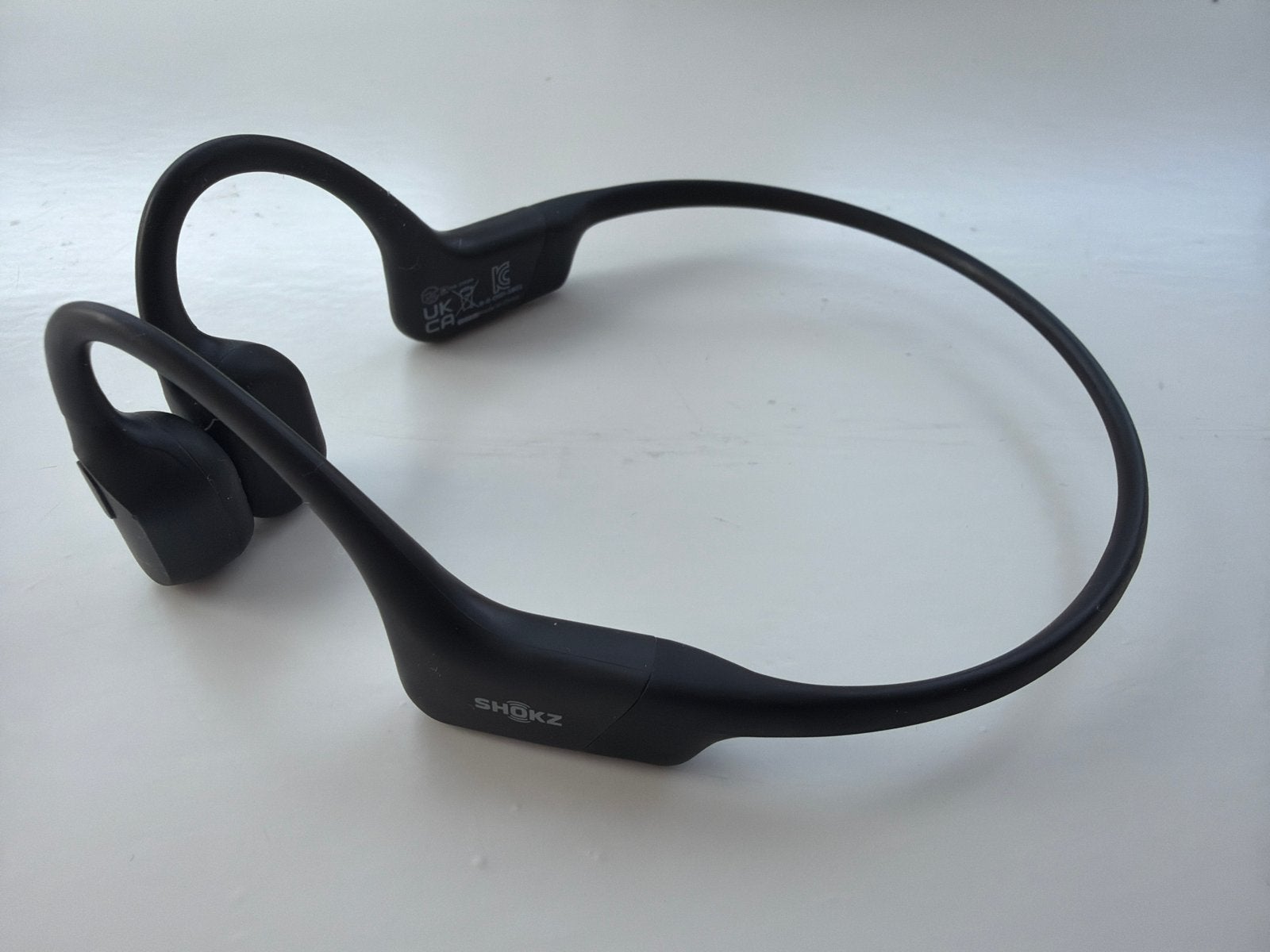 Shokz OpenRun Bone Conduction Hoofdtelefoon - Veilig Sporten, Audio, Tv en Foto, Koptelefoons, Gebruikt, Bluetooth, Bone conduction