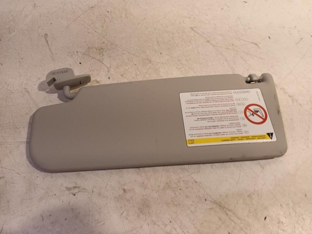 Zonneklep rechts Skoda Yeti, Auto-onderdelen, Interieur en Bekleding, Onderdelen@venauto.nl, Van der Ven Autorecycling B.V., Gebruikt