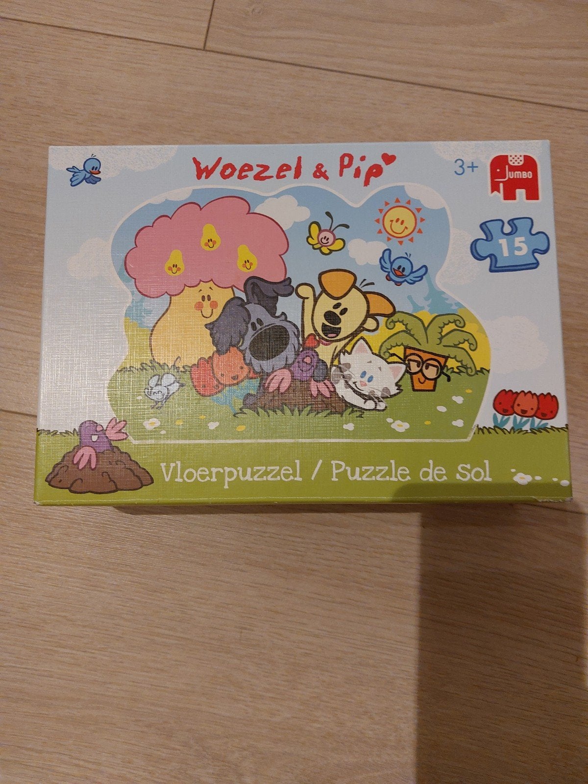 Woezel en Pip vloerpuzzel, Ophalen of Verzenden, 10 tot 50 stukjes
