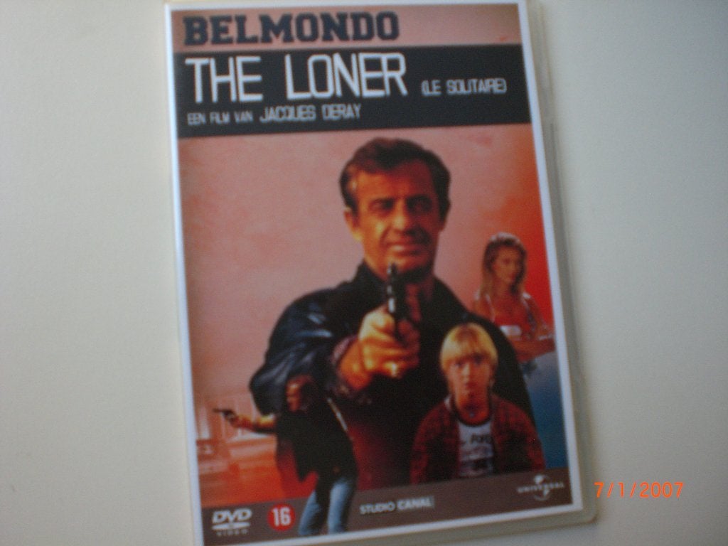 dvd Le Solitaire / The Loner Jean-Paul Belmondo Jean-Pierre, Vanaf 16 jaar, Nederlands, Ophalen of Verzenden, Zo goed als nieuw