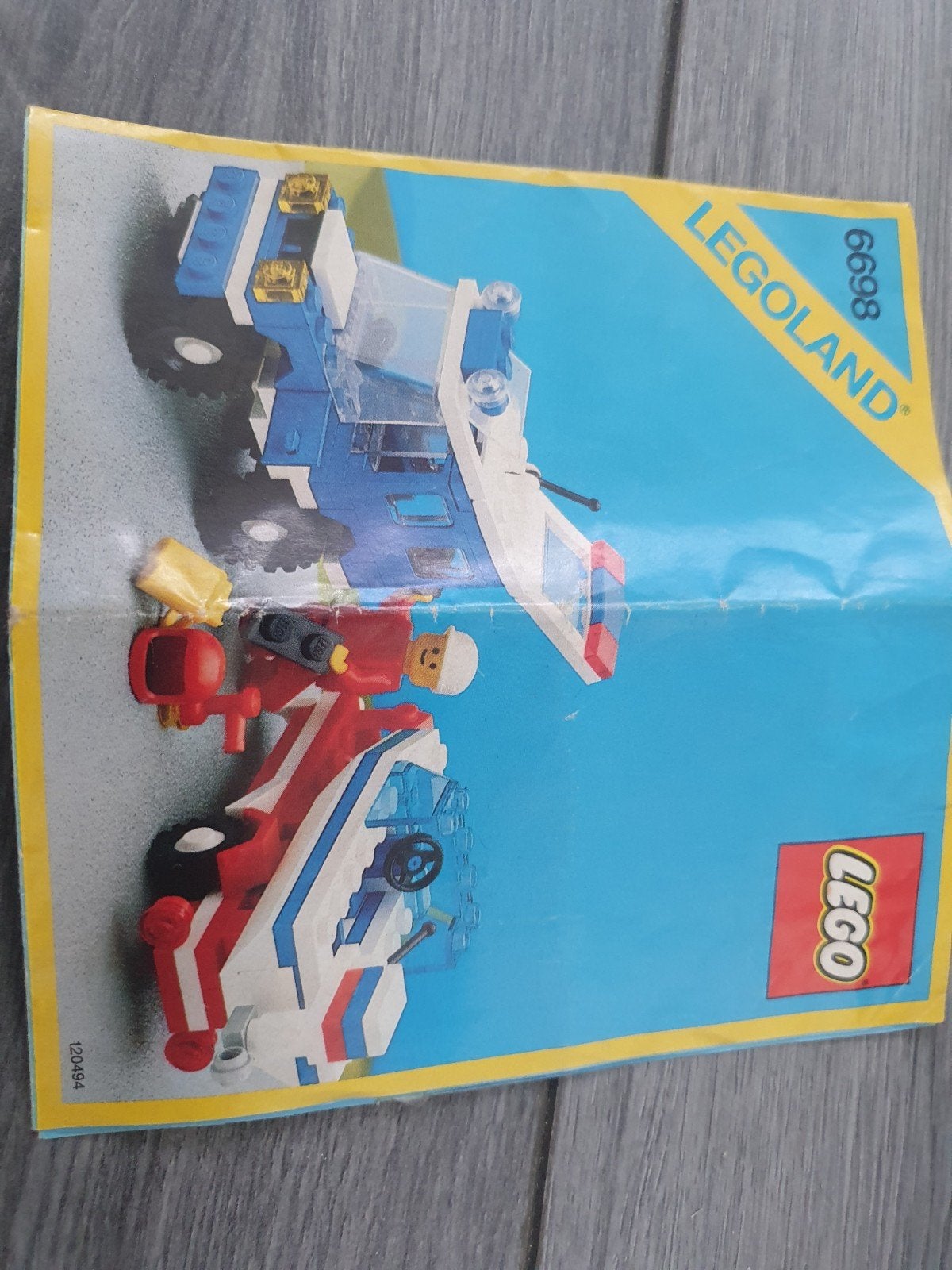 LEGO Legoland 6698: Vissersboot met Trailer en Jeep, Ophalen, Gebruikt, Overige merken