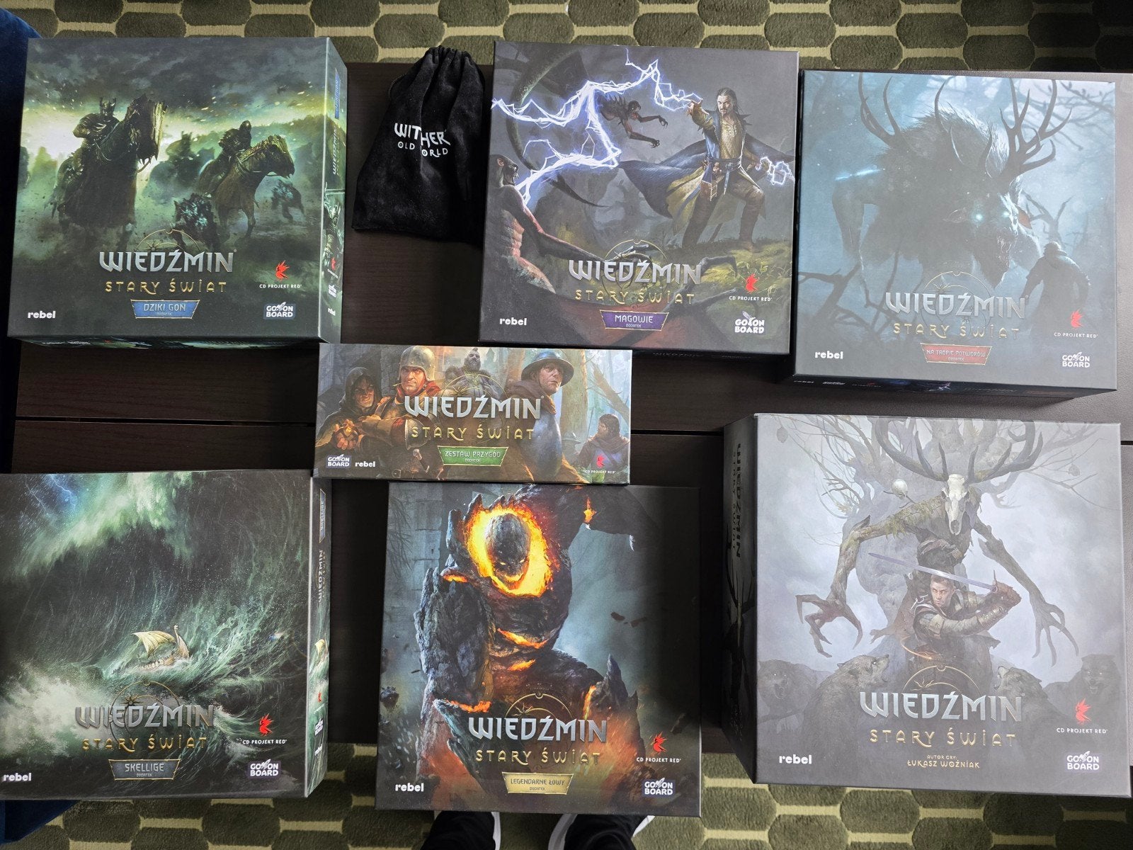 Witcher old world board game. PL language version, Ophalen